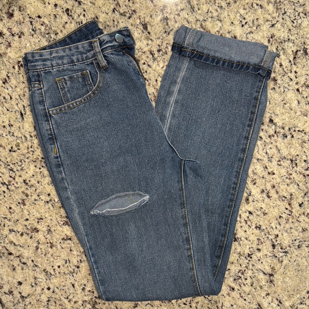 Amazon Women's Blue Flare & Wide Leg Jeans